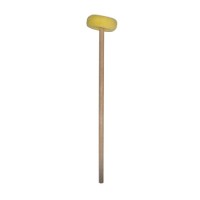Synthetic round sponge on a wooden dowel stick