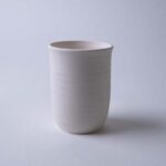 Bisqueware Coffee Mug with No Handle