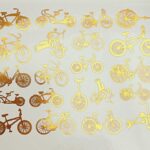 DECAL GOLD LUSTER BIKES